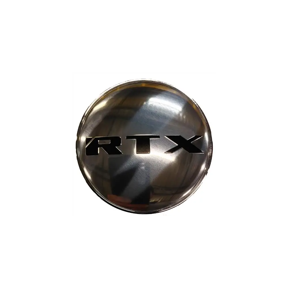 Cap Chrome With Rtx Black With Chrome Background 149K59-A - RTI149K59-ACHWBA1